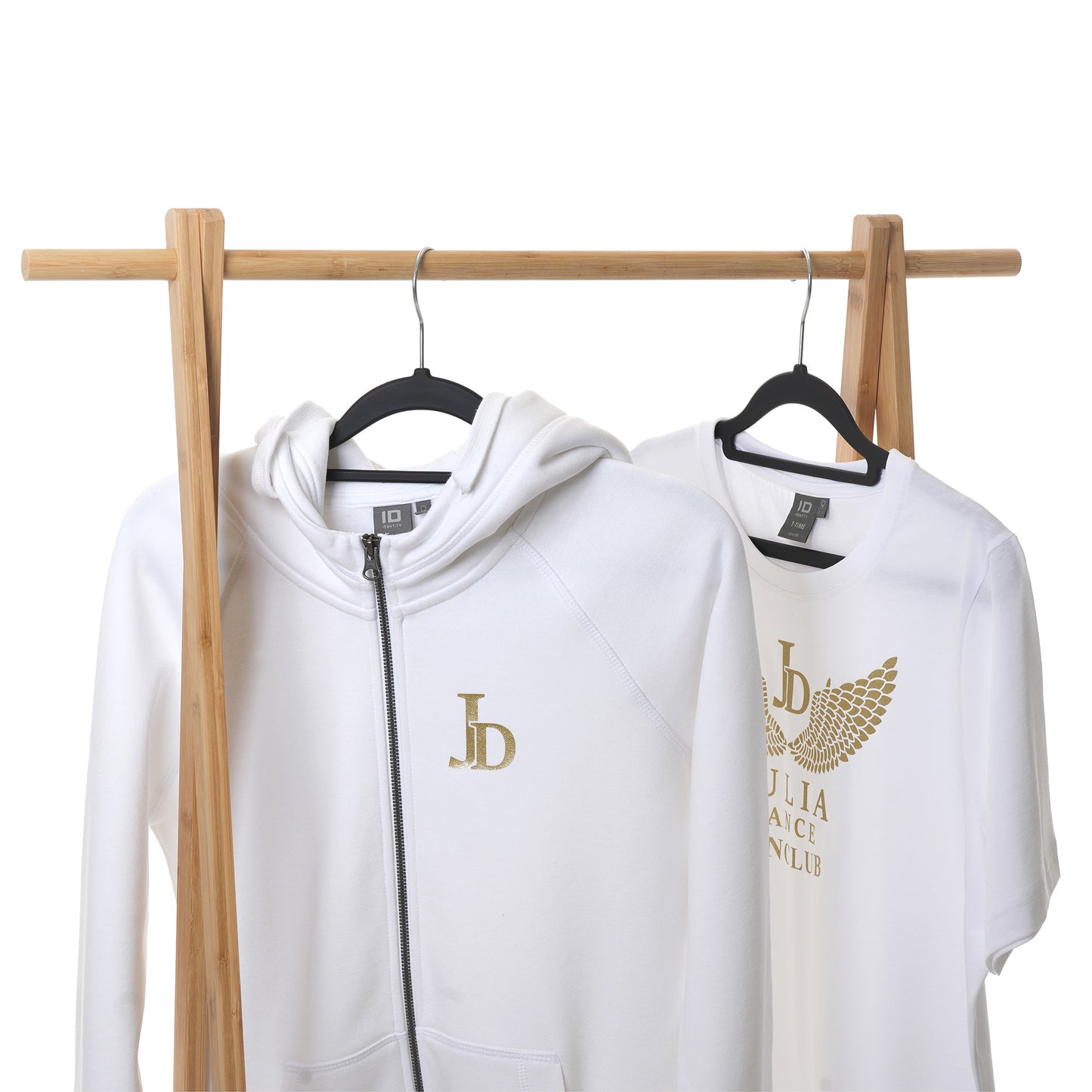 Julia Dance Fanclub T-Shirt weiß – Wir stehen hinter euch, wir feuern euch an!