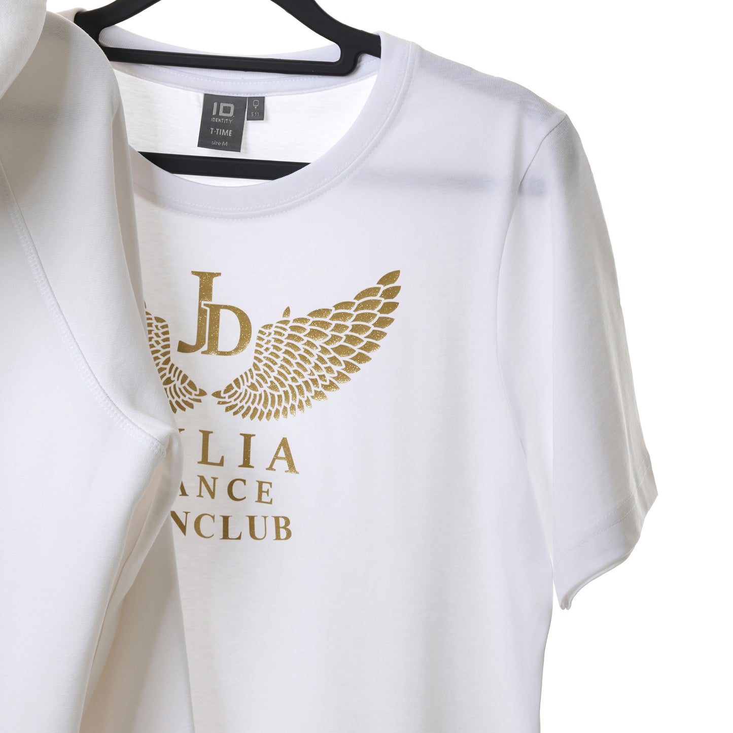 Julia Dance Fanclub T-Shirt weiß – Wir stehen hinter euch, wir feuern euch an!