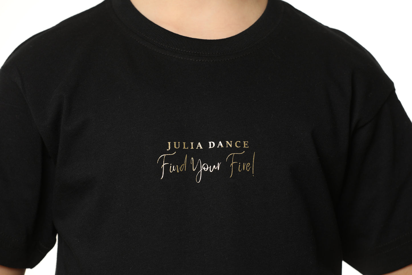 Julia Dance Team-Shirt schwarz – Gemeinsam sichtbar, gemeinsam stark